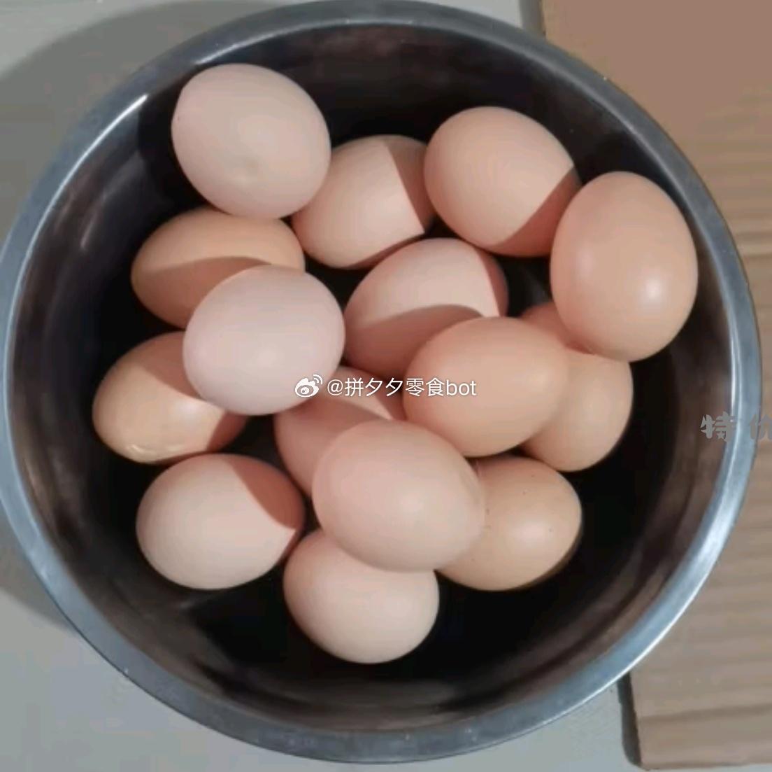 土鸡蛋20枚单枚45±5g 9.9 - 特价的